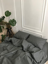 Комплект постільної білизни із бязі Graphite