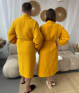 Чоловічий халат з грецької вафельки Greece