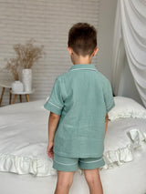 Дитяча піжама муслінова Viva (шорти та сорочка короткий рукав)