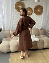 Жіночий халат з грецької вафельки Greece