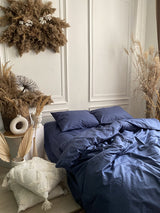 Комплект постільної білизни із ранфорсу Night