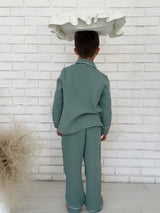 Дитяча піжама муслінова Viva (штани та сорочка довгий рукав)