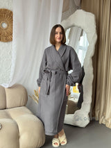 Жіночий халат з грецької вафельки Greece