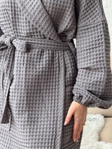 Жіночий халат з грецької вафельки Greece