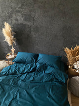 Комплект постільної білизни із ранфорсу Aquamarine