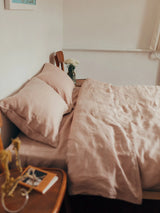 Комплект постільної білизни з вареного льону Lace