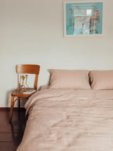 Комплект постільної білизни з вареного льону Lace