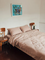 Комплект постільної білизни з вареного льону Lace