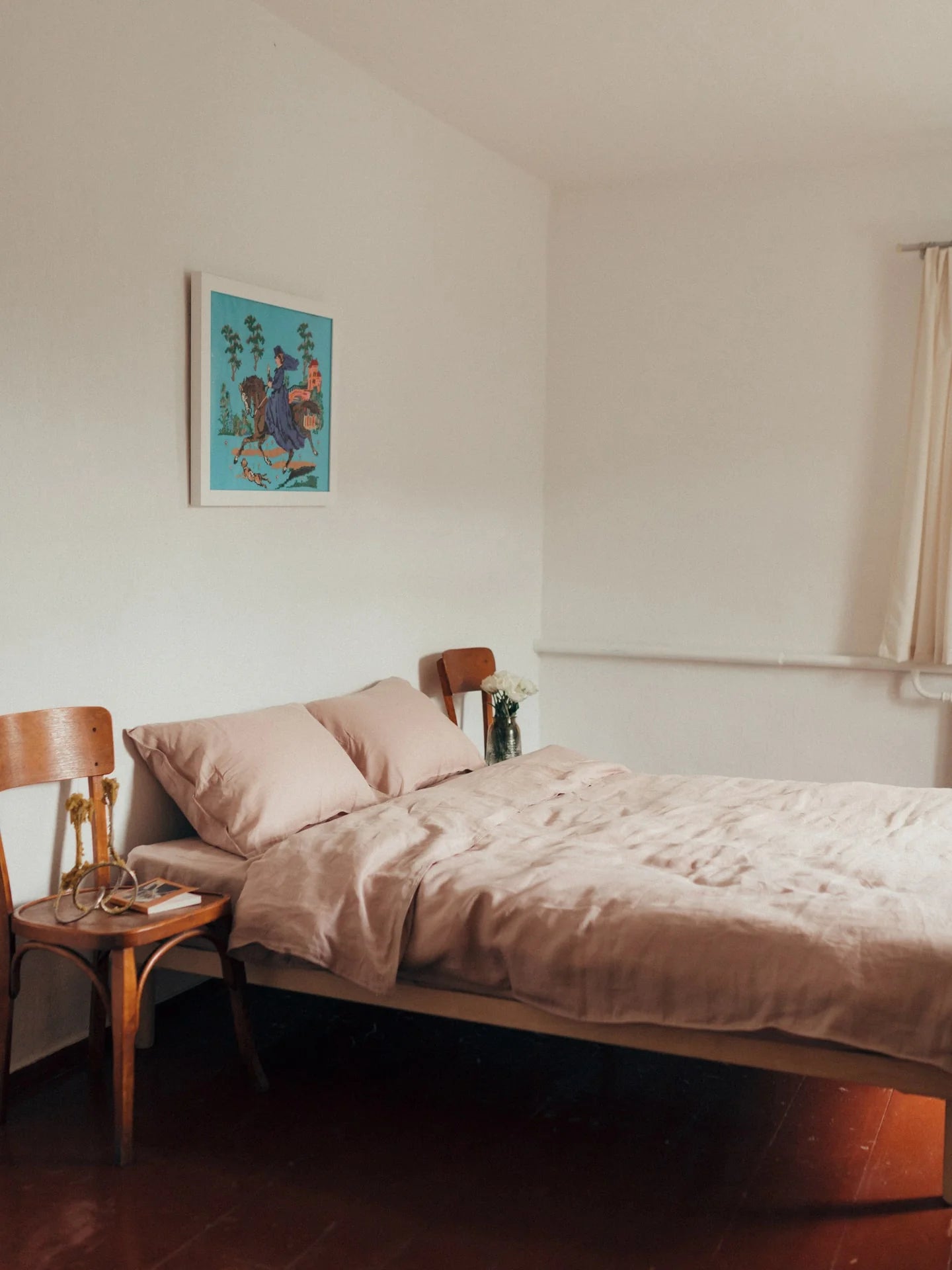 Комплект постільної білизни з вареного льону Lace