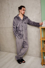 Піжама чоловіча велюрова Evan