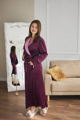 Жіночий халат велюровий Monika