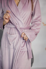 Жіночий халат велюровий Laura