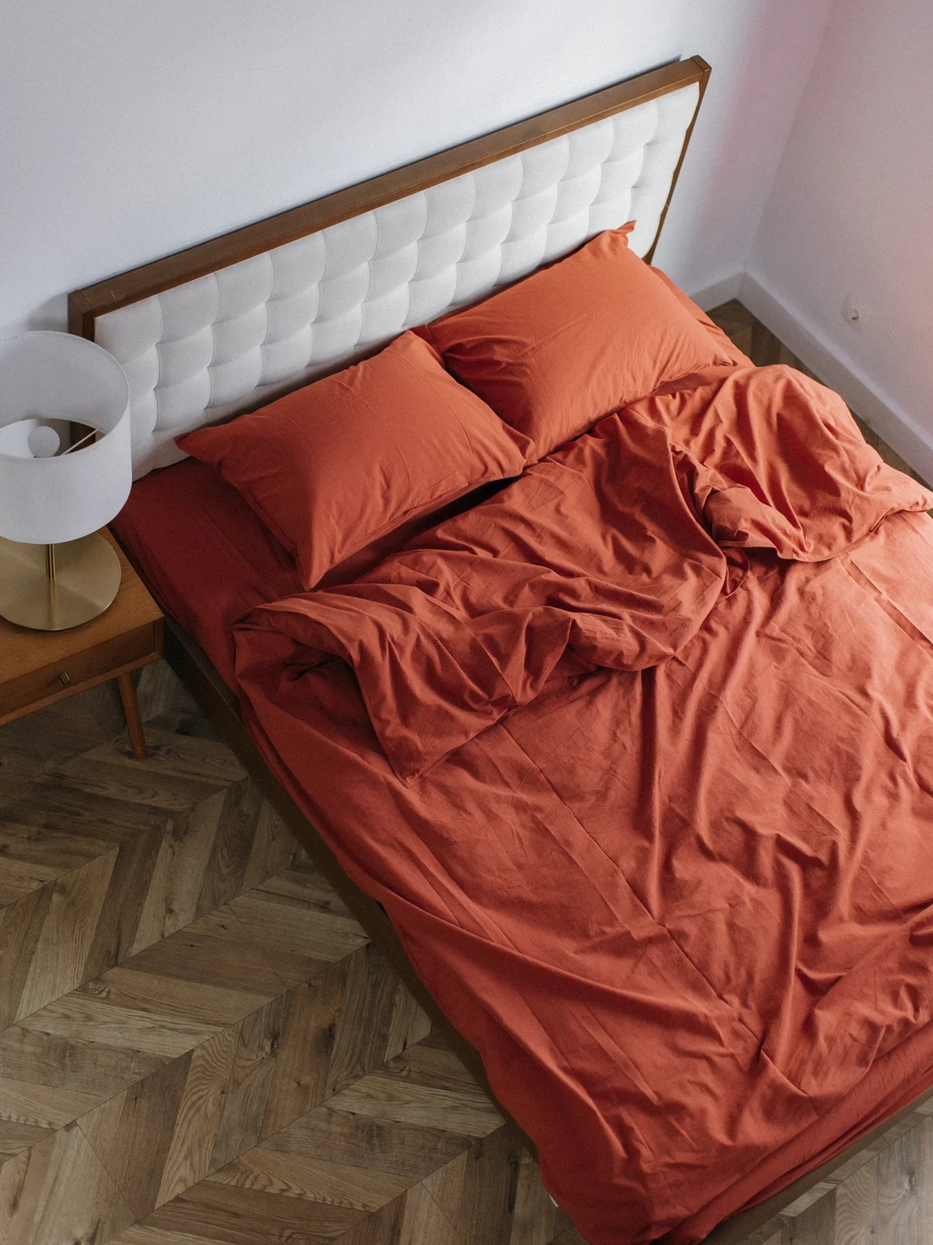 Комплект постільної білизни із вареної бавовни Terra