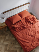 Комплект постільної білизни із вареної бавовни Terra