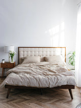 Комплект постільної білизни із вареної бавовни Almond