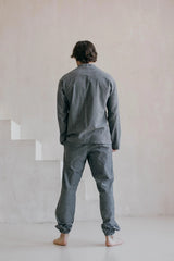 Піжама чоловіча з вареної бавовни