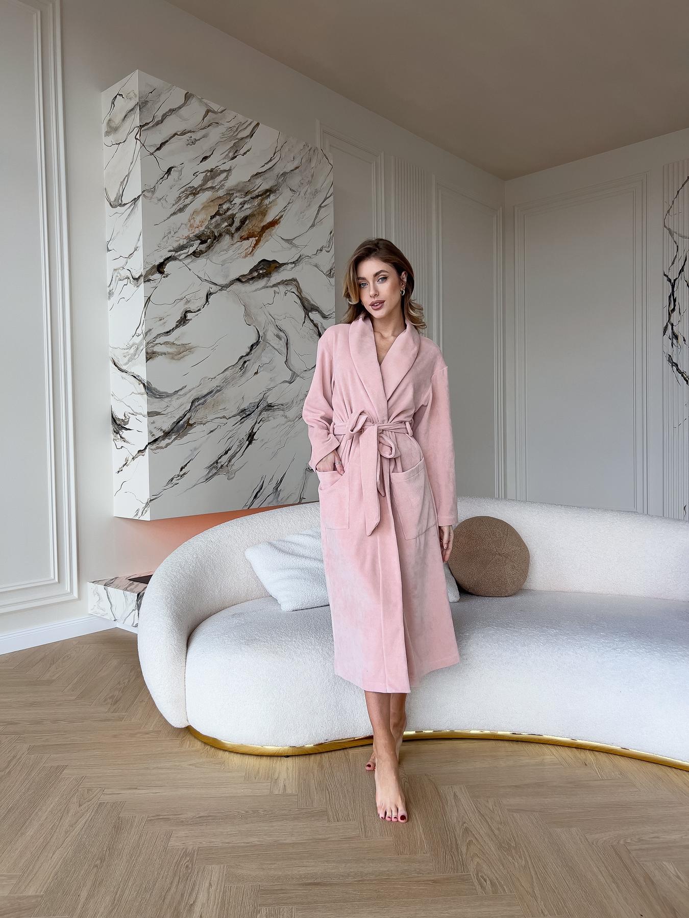 Жіночий халат велюровий Queen