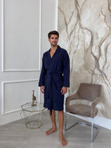 Чоловічий халат мусліновий Estet