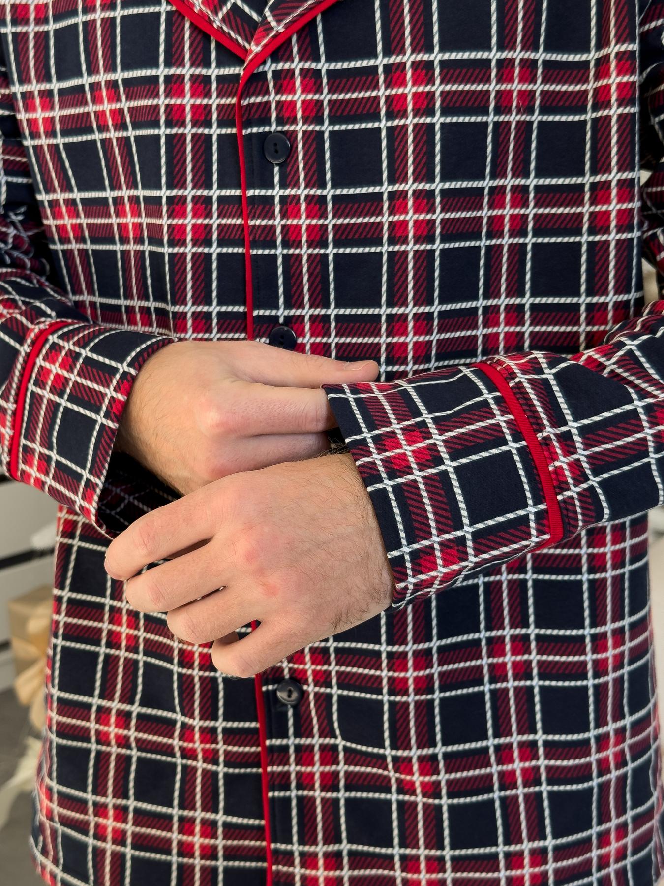 Піжама чоловіча із трикотажу Oxford