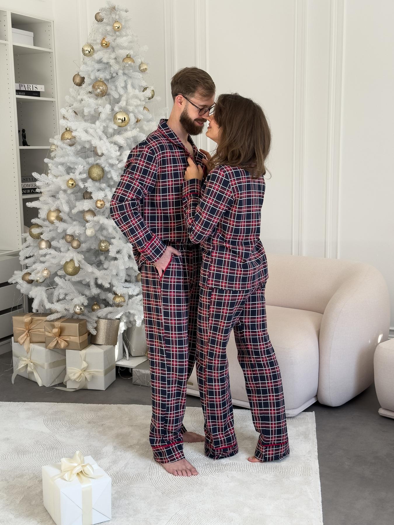 Піжама чоловіча із трикотажу Oxford