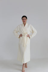 Жіночий халат вафельний Ideal