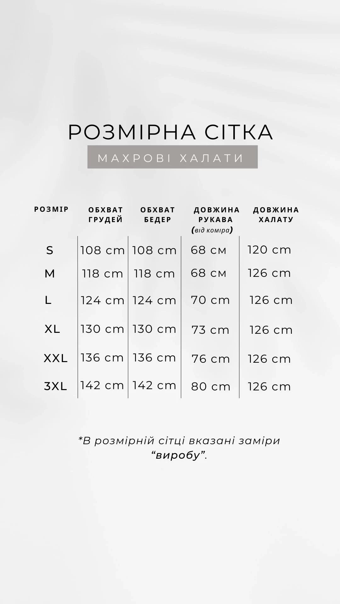 Чоловічий халат махровий White Ideal