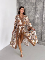 Жіночий халат із віскози Boho