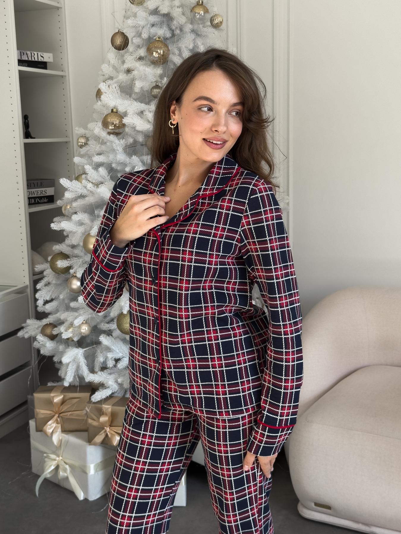 Піжама жіноча із трикотажу Oxford