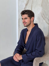 Чоловічий халат мусліновий Estet