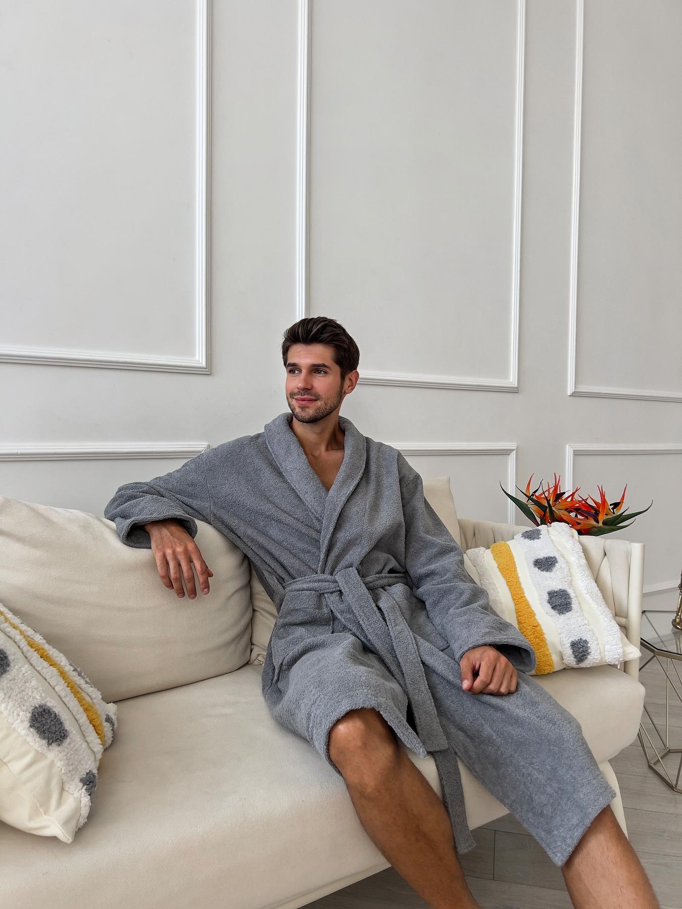 Чоловічий халат махровий Fortune