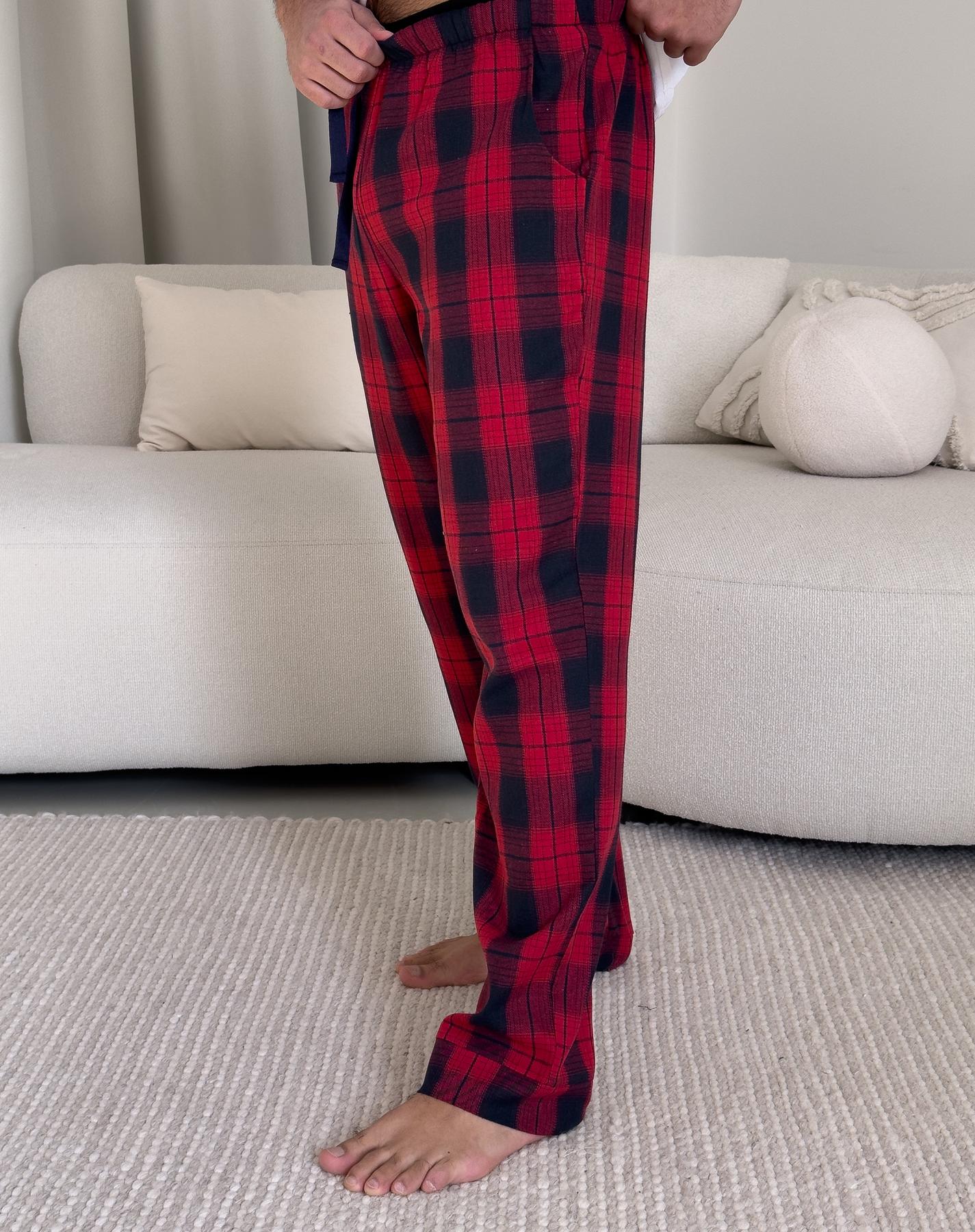 Піжама чоловіча із фланелі Base