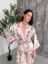 Жіночий халат із шовку Bloom