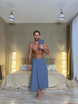 Рушник банний вафельний (кілт)