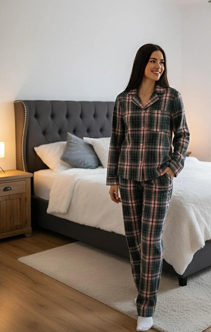 Піжама жіноча із фланелі