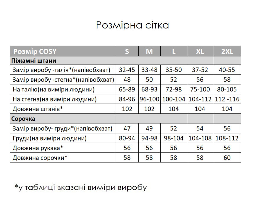 Піжама жіноча із трикотажу Unity
