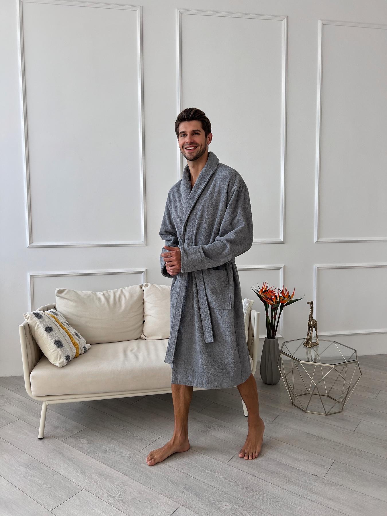 Чоловічий халат махровий Fortune