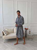 Чоловічий халат махровий Fortune