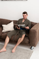 Чоловічий халат мусліновий Desert