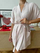 Жіночий халат мусліновий Vacation