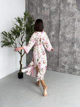 Жіночий халат із шовку Bloom
