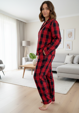 Піжама жіноча із фланелі Base