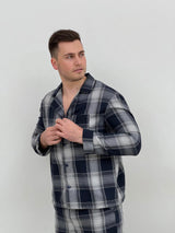 Піжама чоловіча із фланелі Base