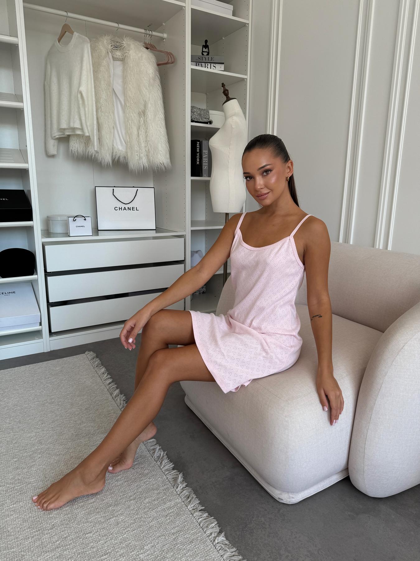 Піжама жіноча із трикотажу Rose Amour (халат та сорочка)