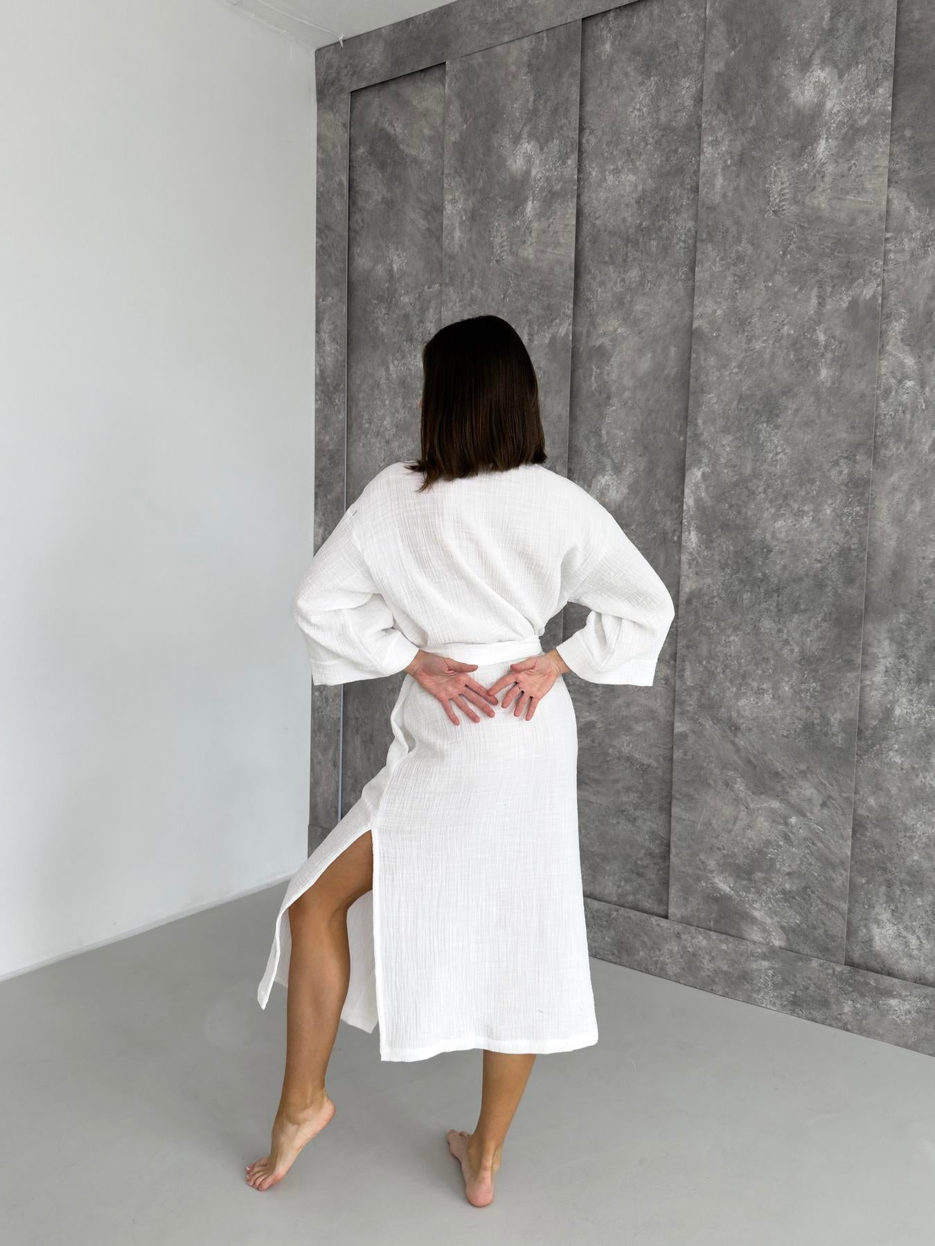 Жіночий халат мусліновий Muse