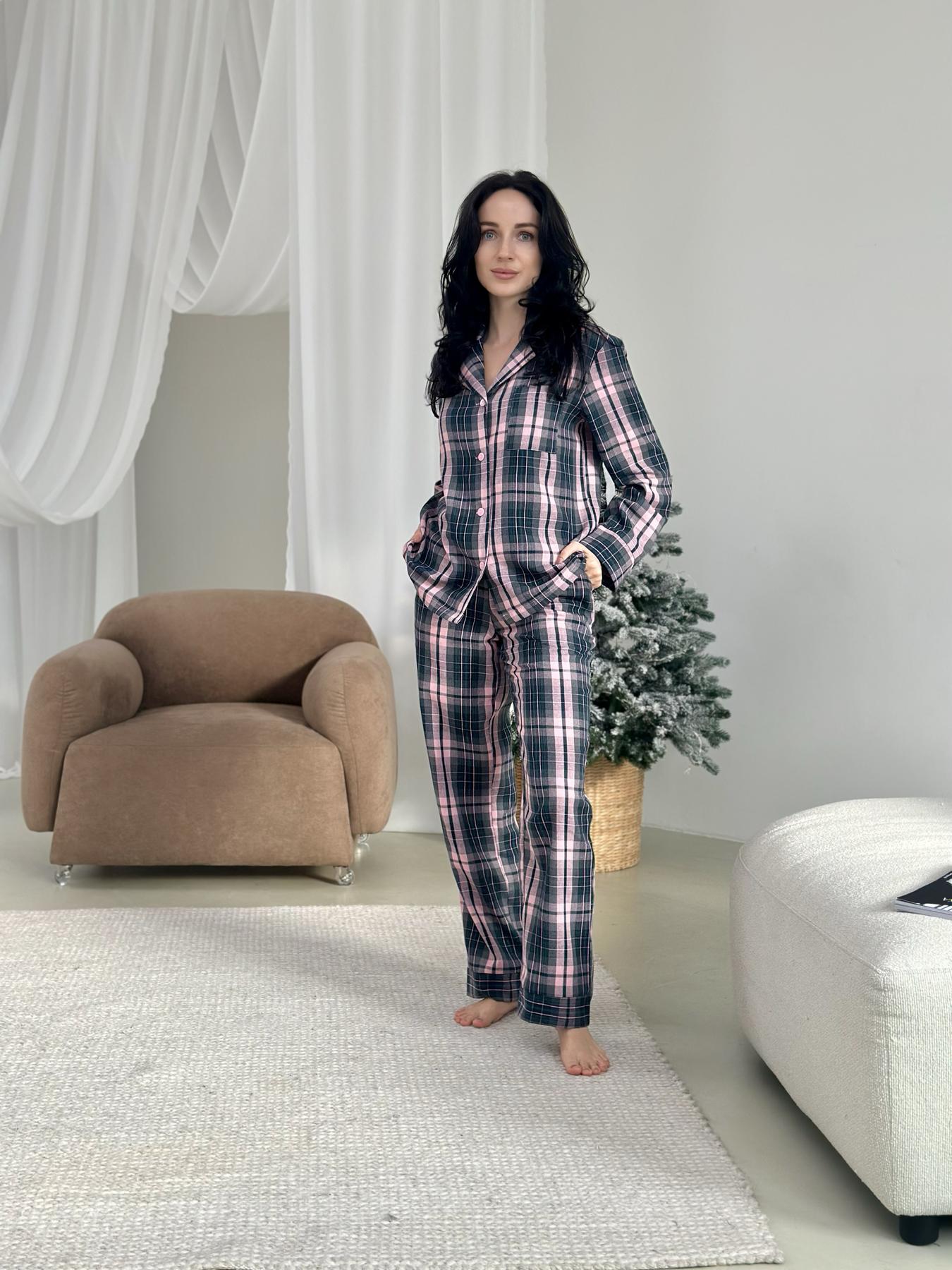 Піжама жіноча із фланелі