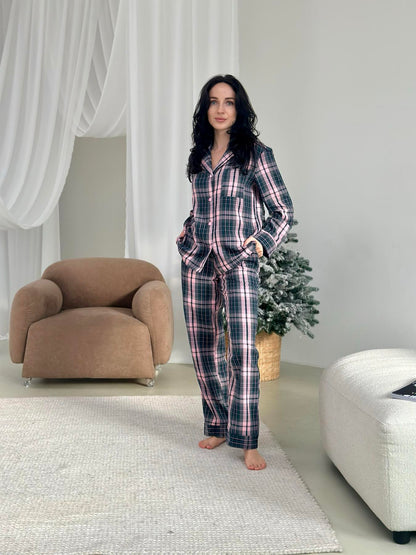 Піжама жіноча із фланелі