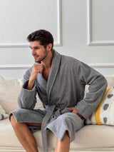 Чоловічий халат махровий Fortune