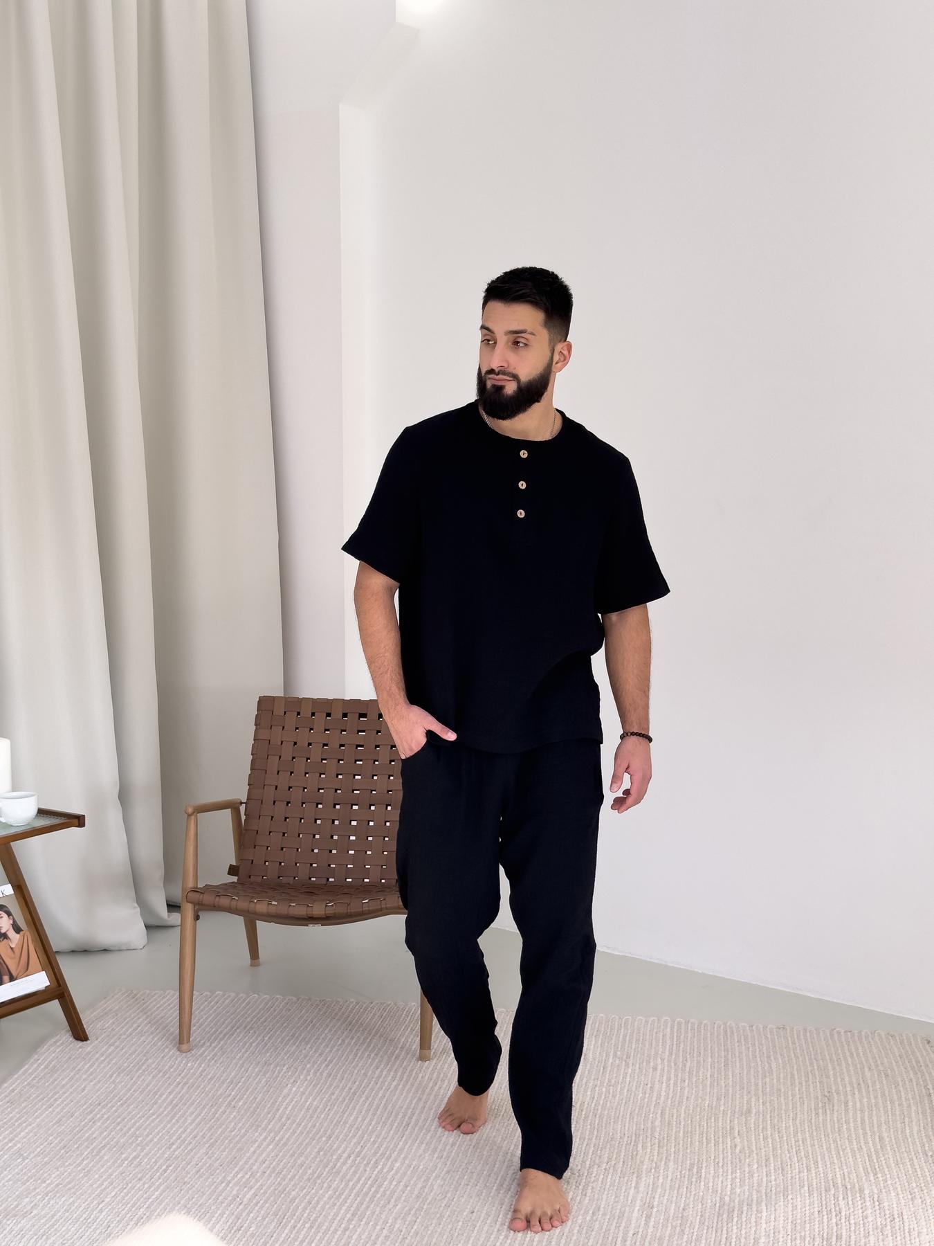 Піжама чоловіча муслінова Greece