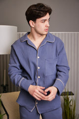 Піжама чоловіча муслінова Weekend Edition