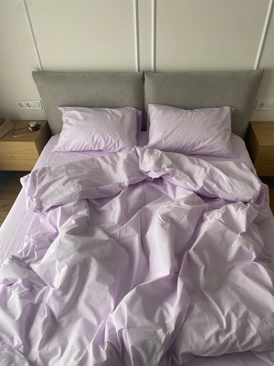 Комплект постільної білизни із бязі Lilac